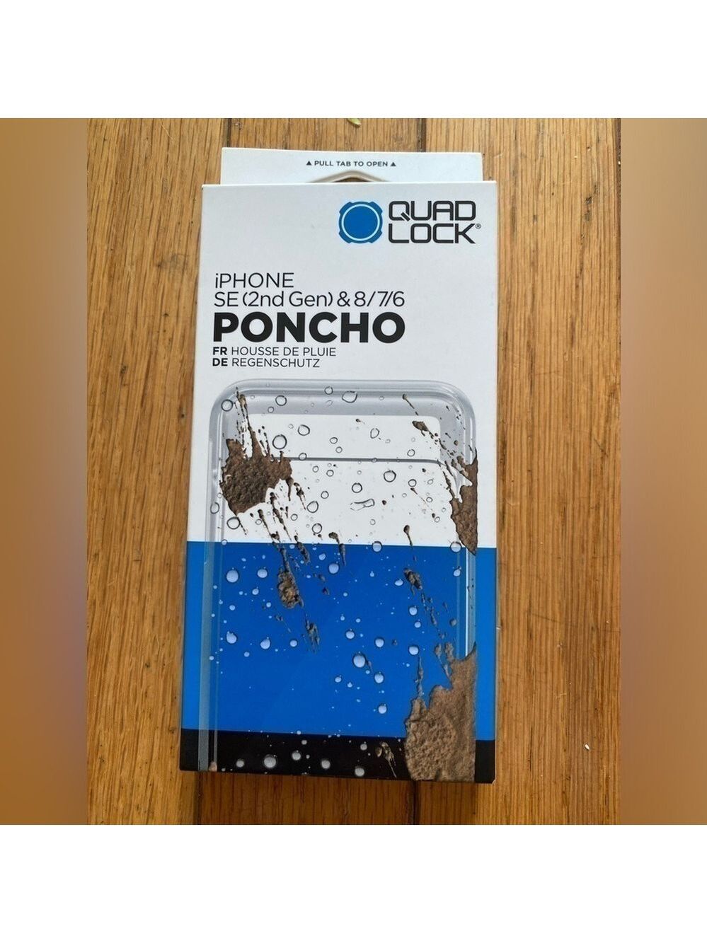 Quad Lock iPhone Poncho NWT